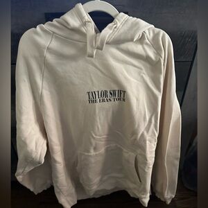 Taylor Swift The Eras Tour Cream Hoodie sz 3XL